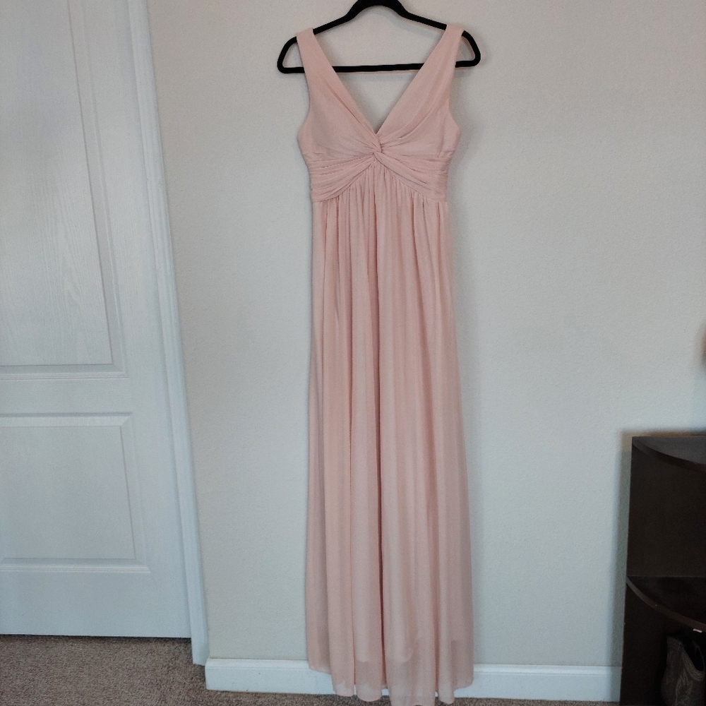 Birdy Grey Lianna Bridesmaid Maxi Dress With Pockets Size XS